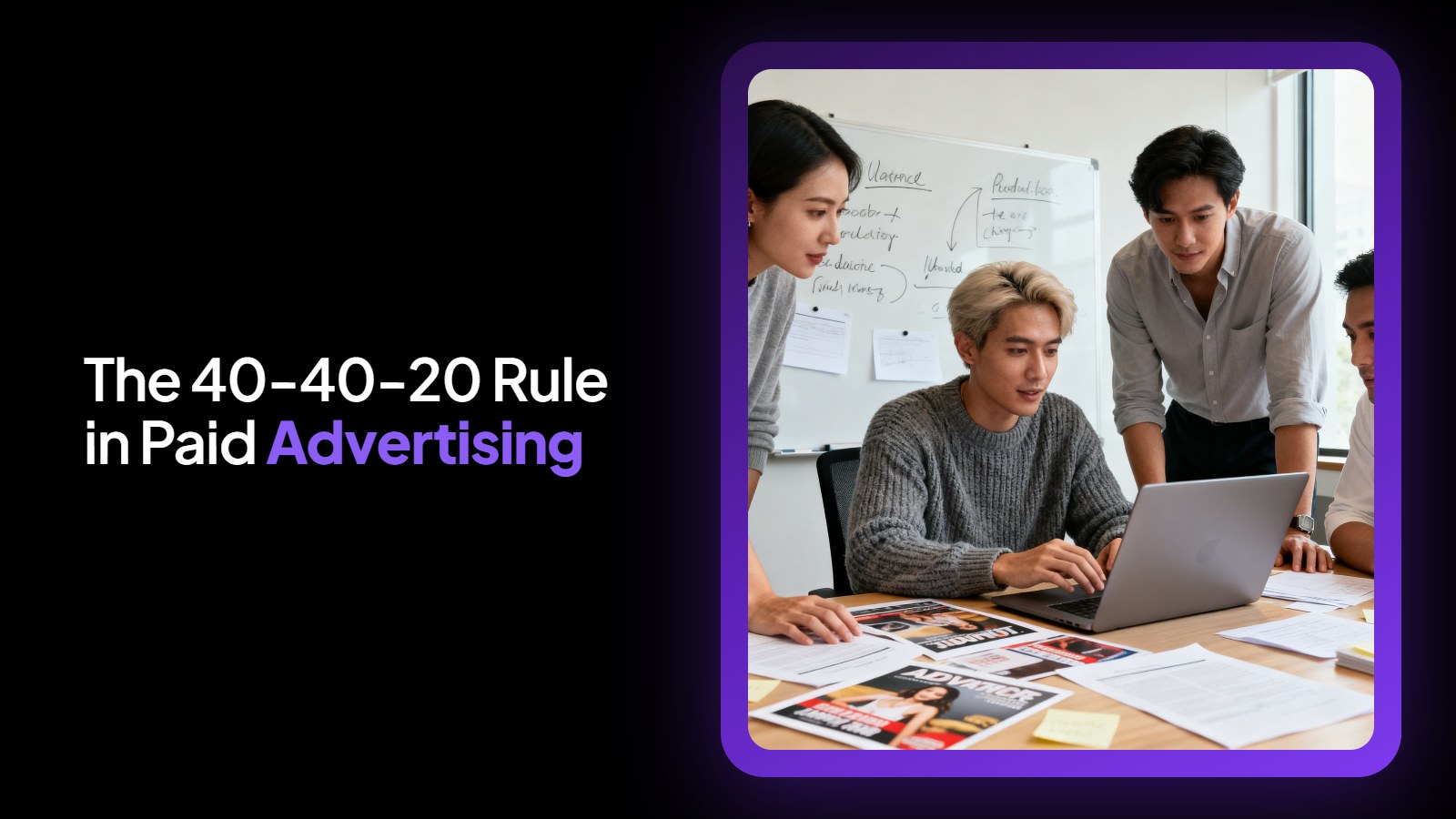 The 40-40-20 Rule in Paid Advertising