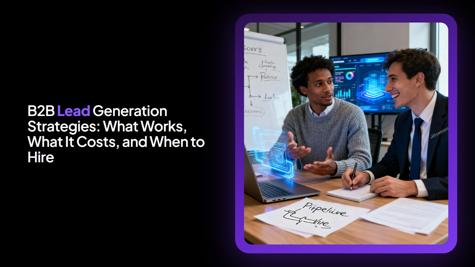 B2B Lead Generation Strategies: What Works, What It Costs, and When to Hire