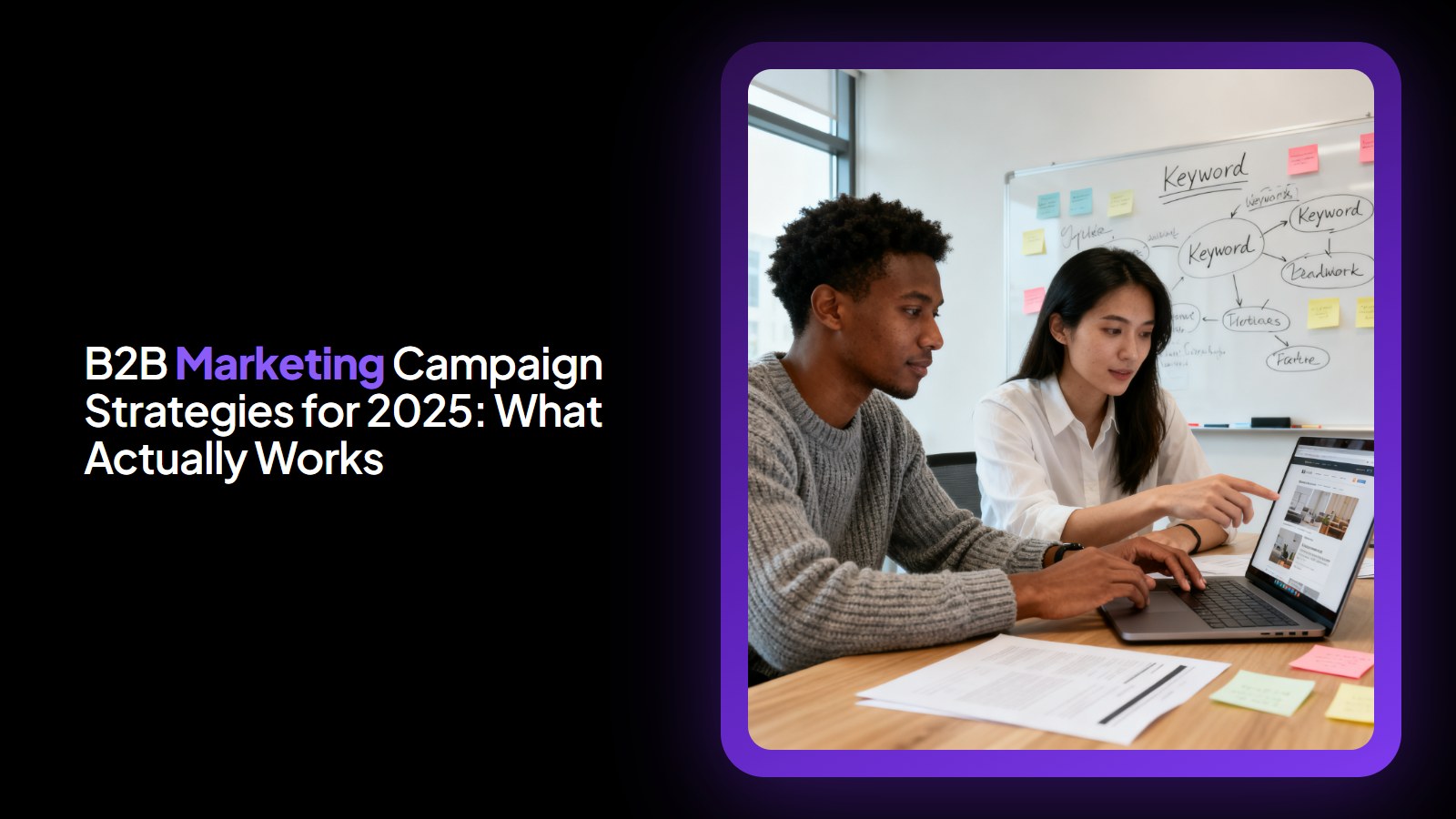 B2B Marketing Campaign Strategies for 2025: What Actually Works