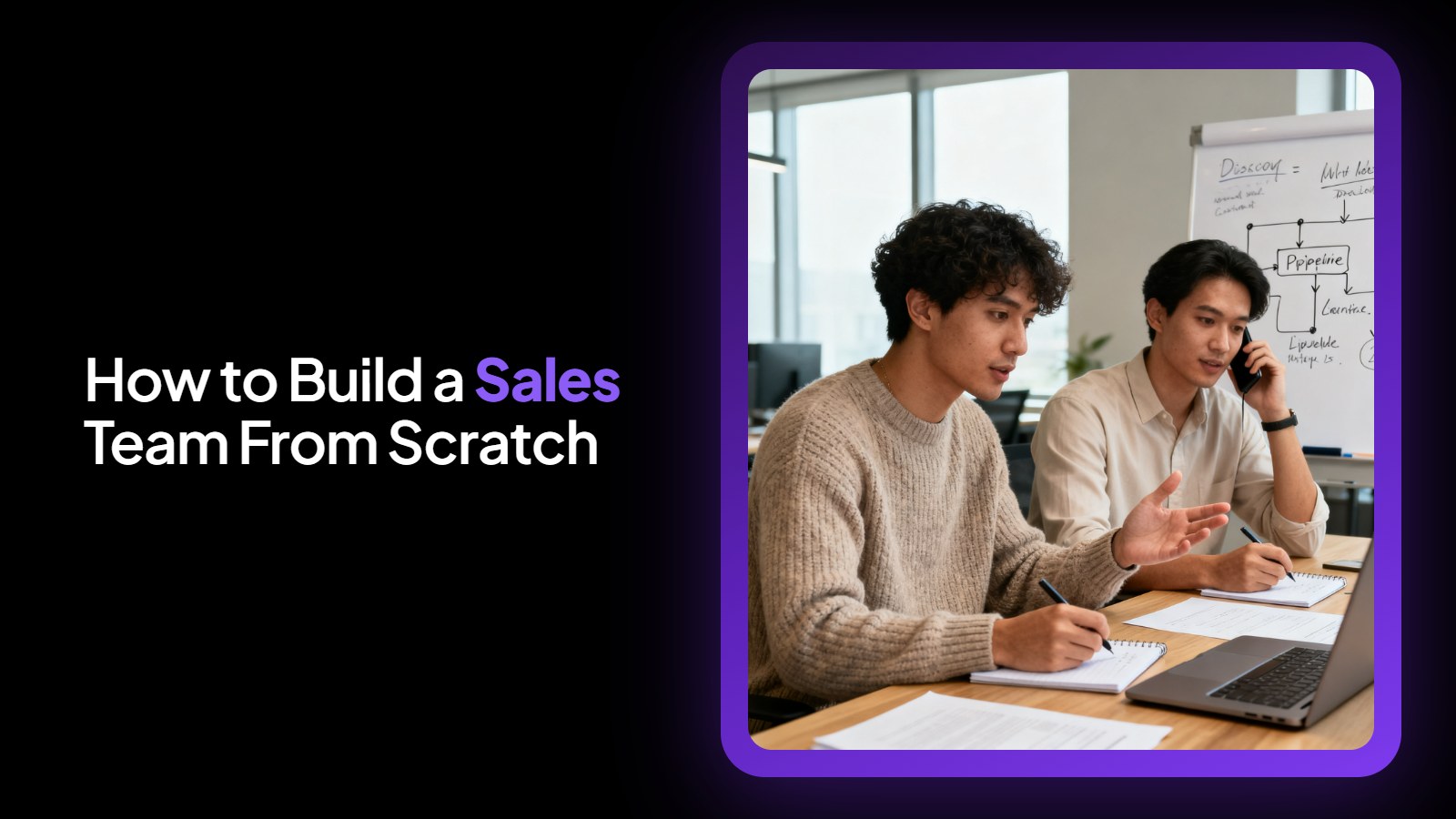How to Build a Sales Team From Scratch