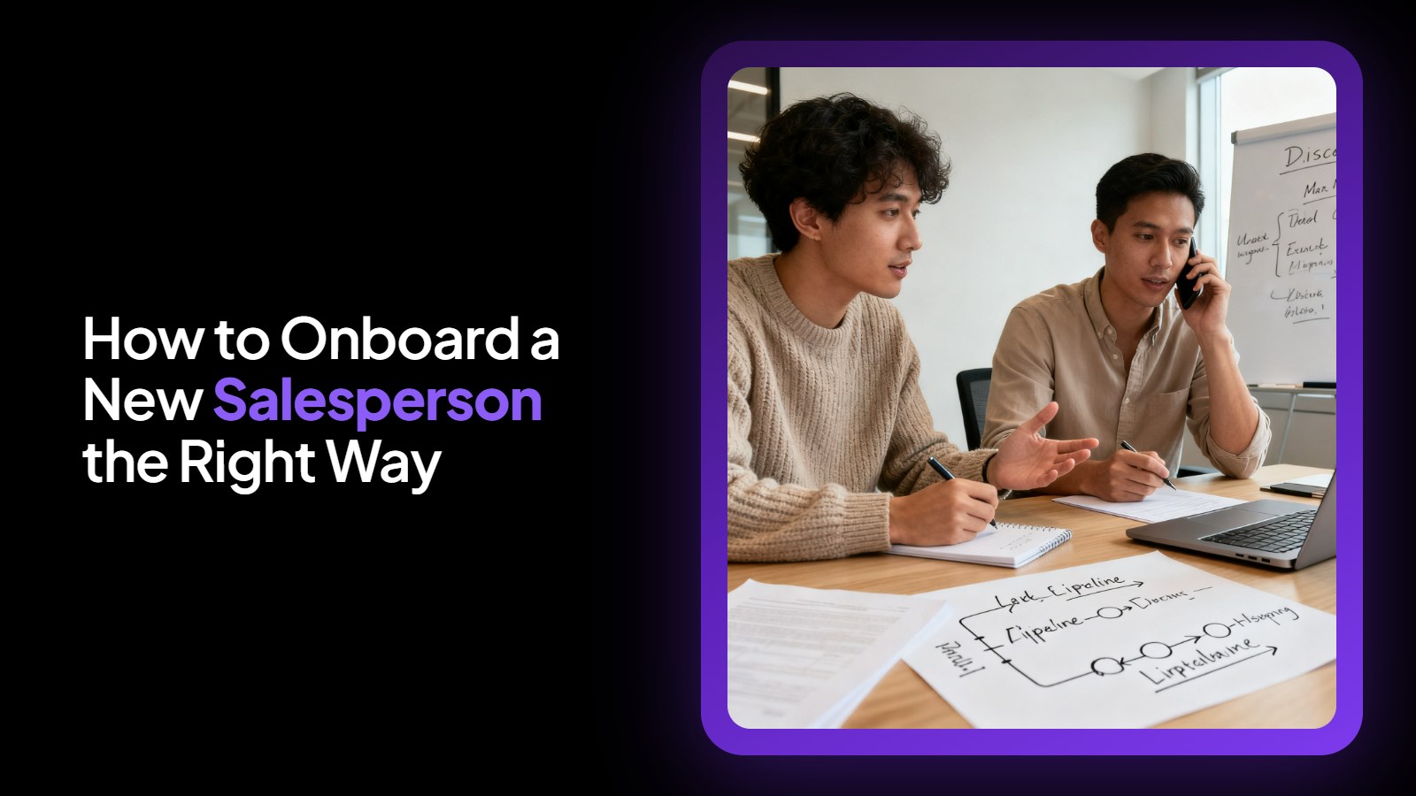 How to Onboard a New Salesperson the Right Way