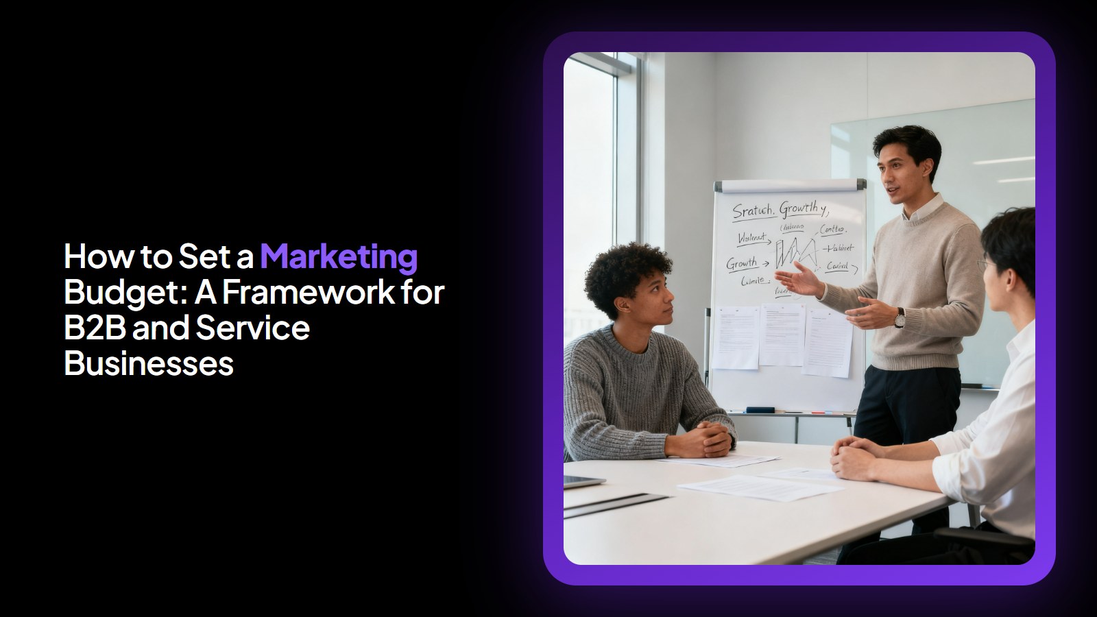 How to Set a Marketing Budget: A Framework for B2B and Service Businesses