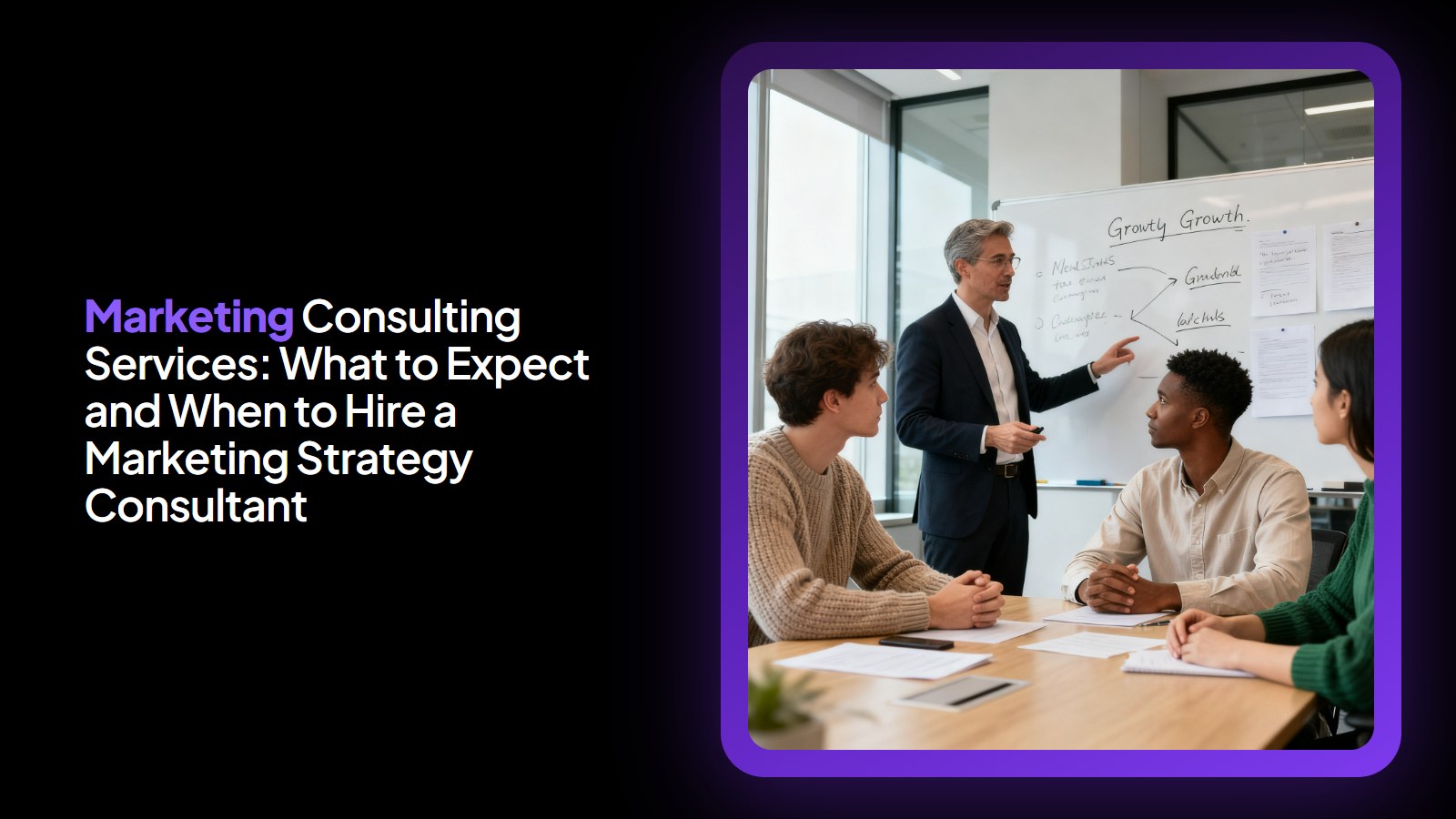 Marketing Consulting Services: What to Expect and When to Hire a Marketing Strategy Consultant