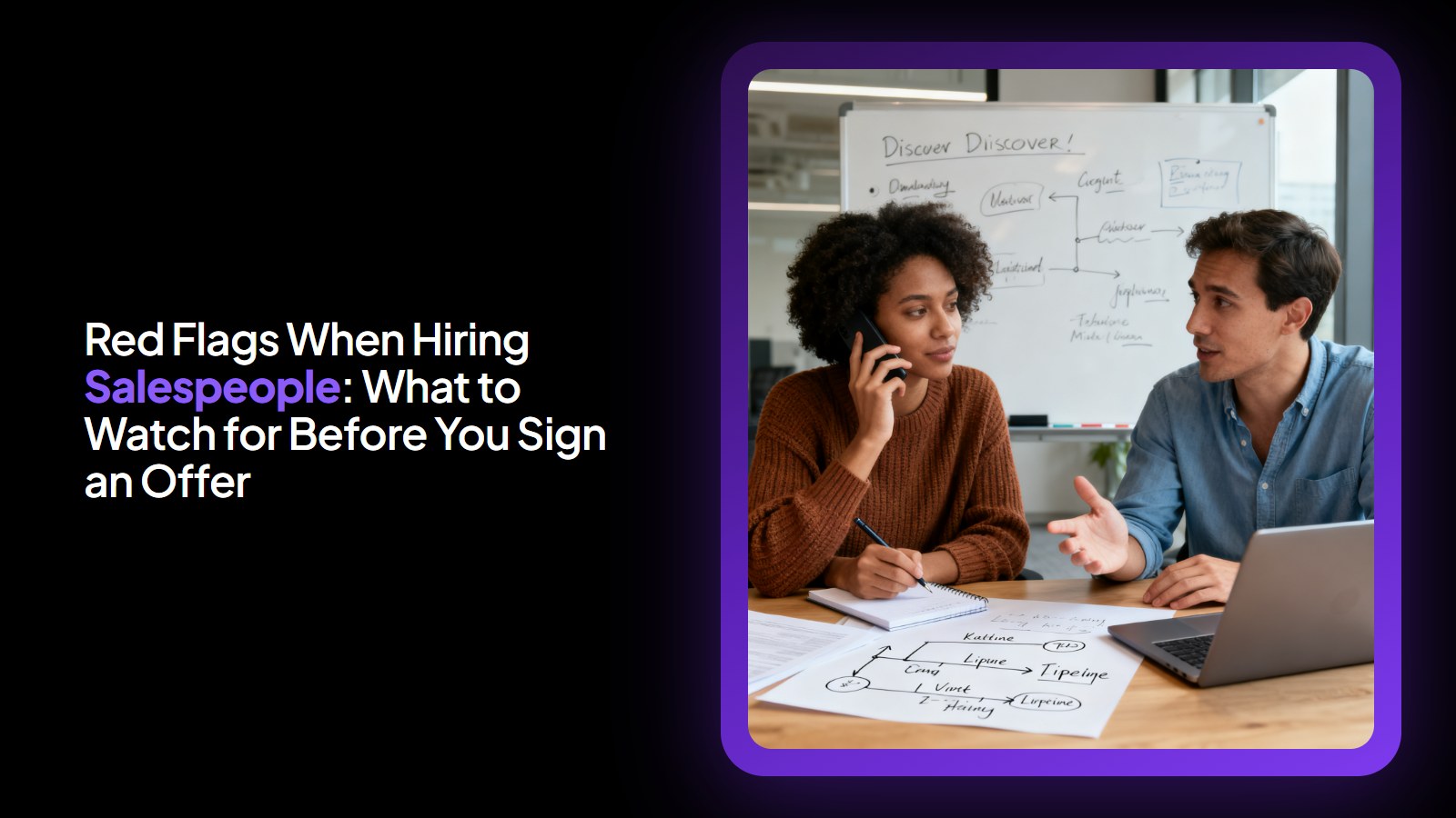 Red Flags When Hiring Salespeople: What to Watch for Before You Sign an Offer