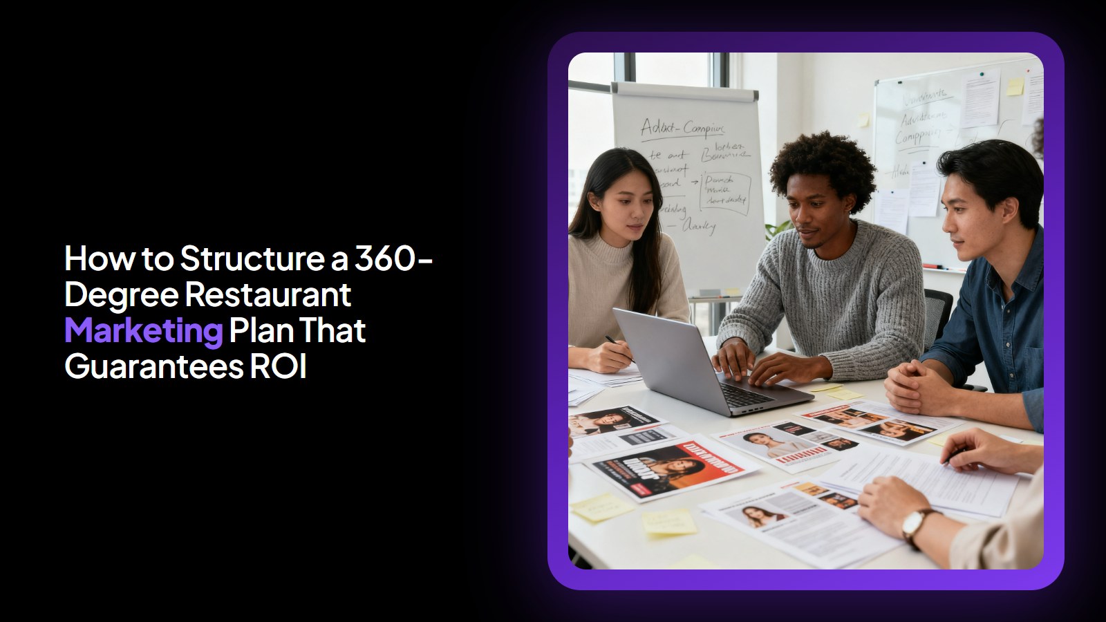 How to Structure a 360-Degree Restaurant Marketing Plan That Guarantees ROI